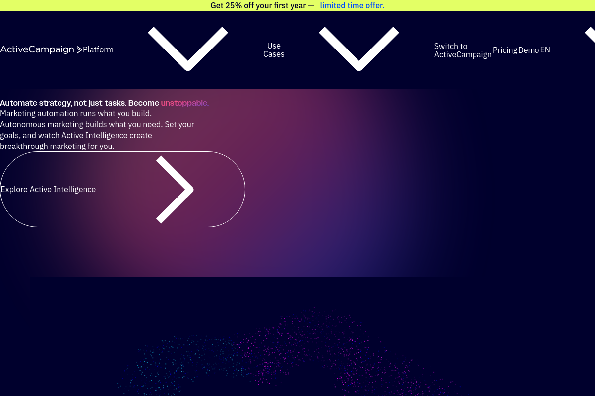 ActiveCampaign screenshot