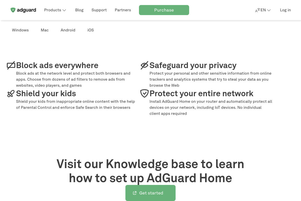 AdGuard Home screenshot