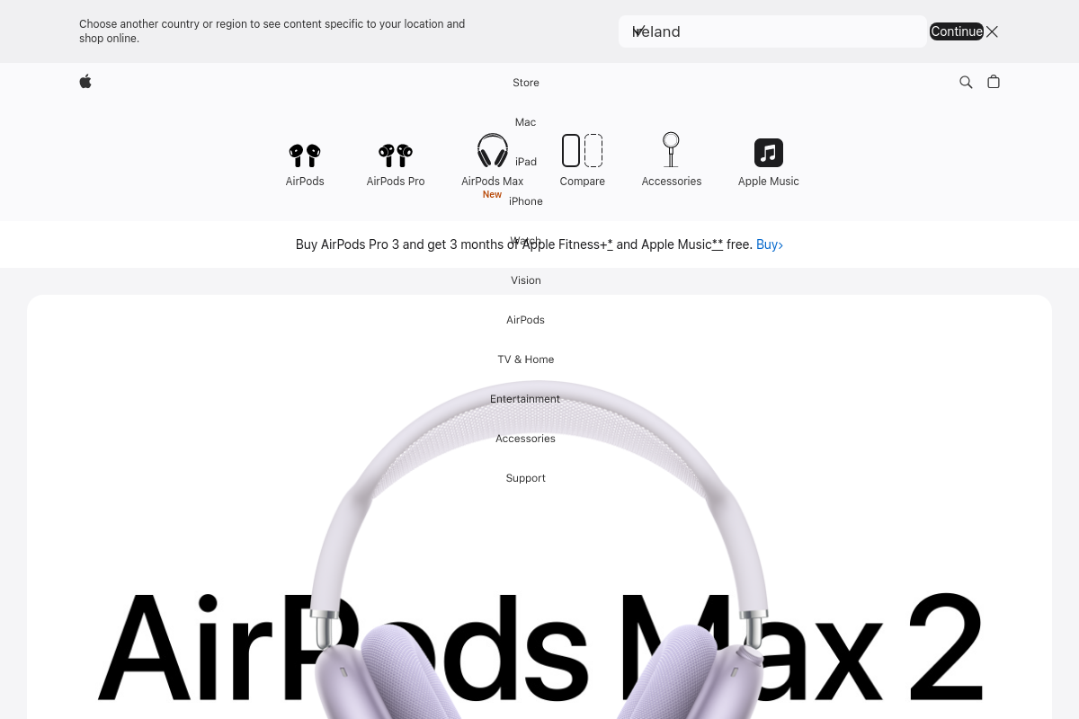 AirPods screenshot