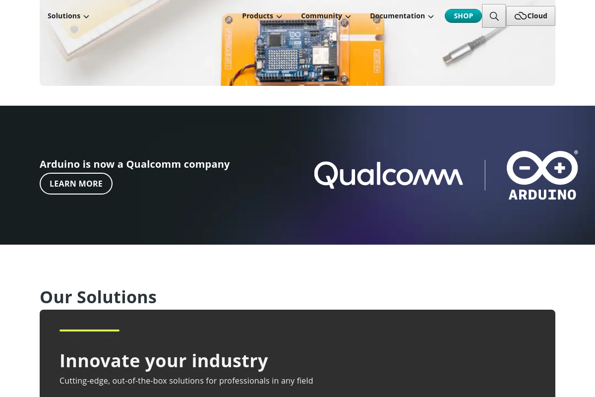 Arduino screenshot