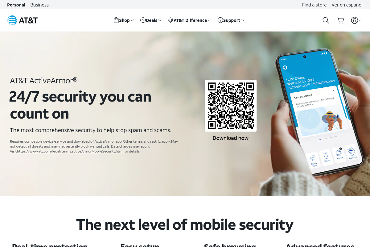 AT&T Call Protect screenshot