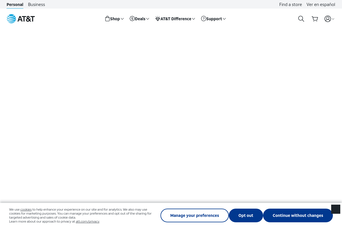 AT&T Device Trade-in screenshot