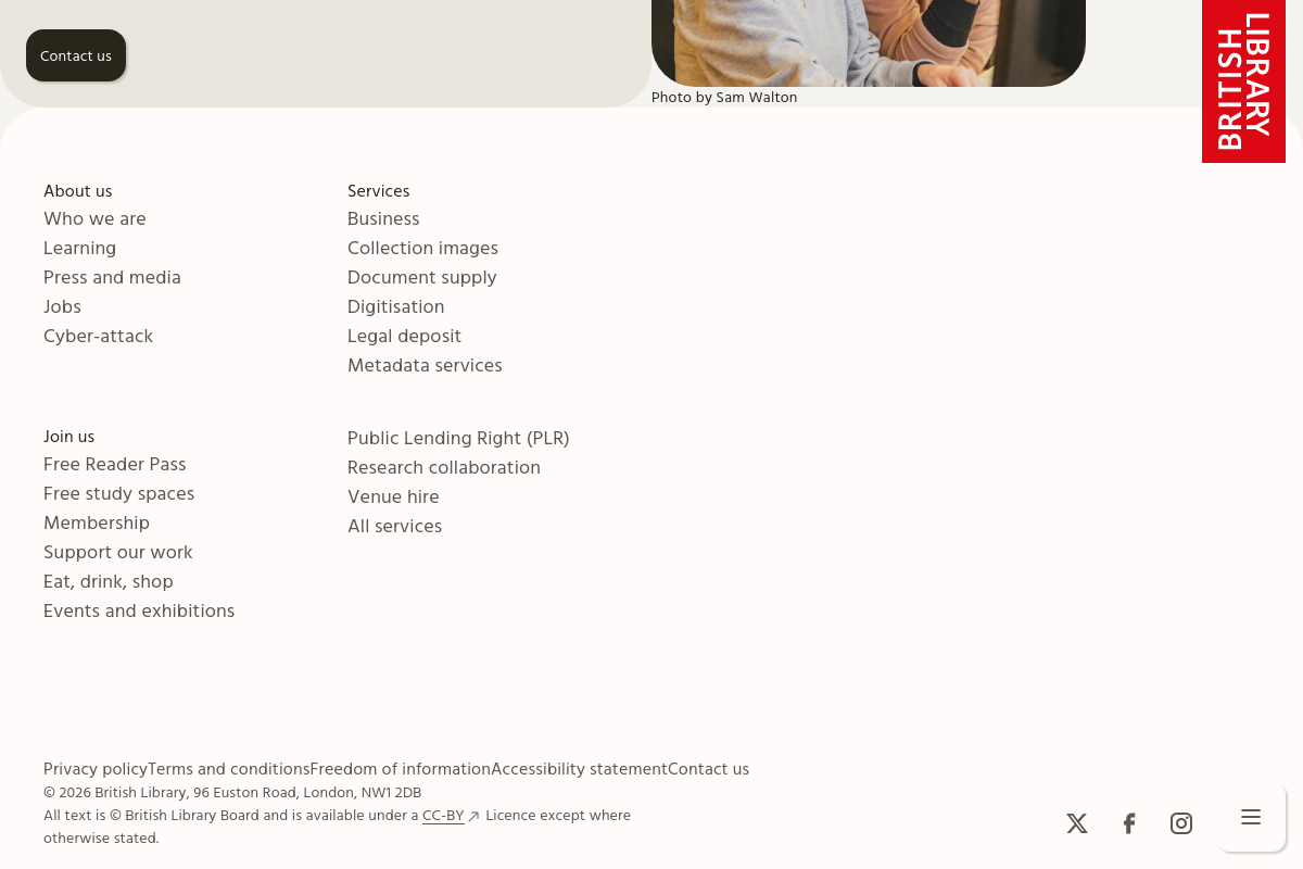 British Library screenshot