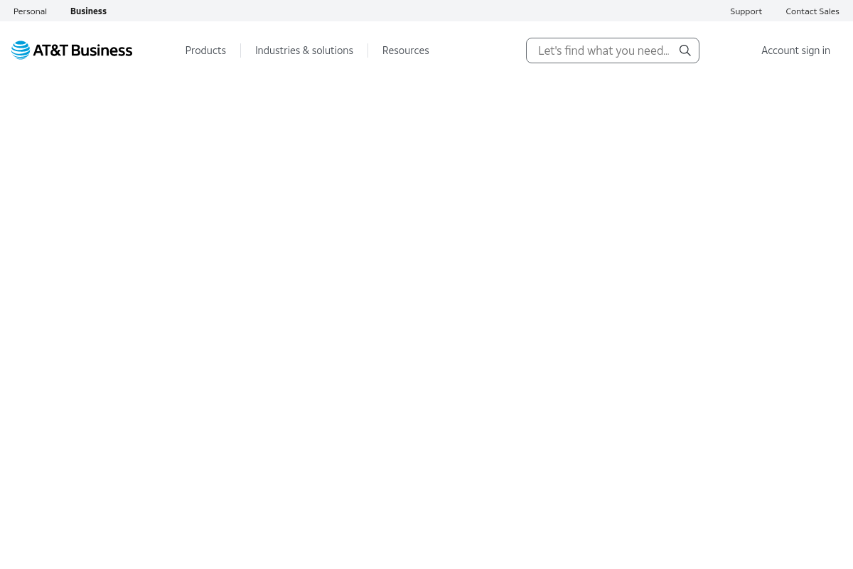AT&T SD-WAN screenshot