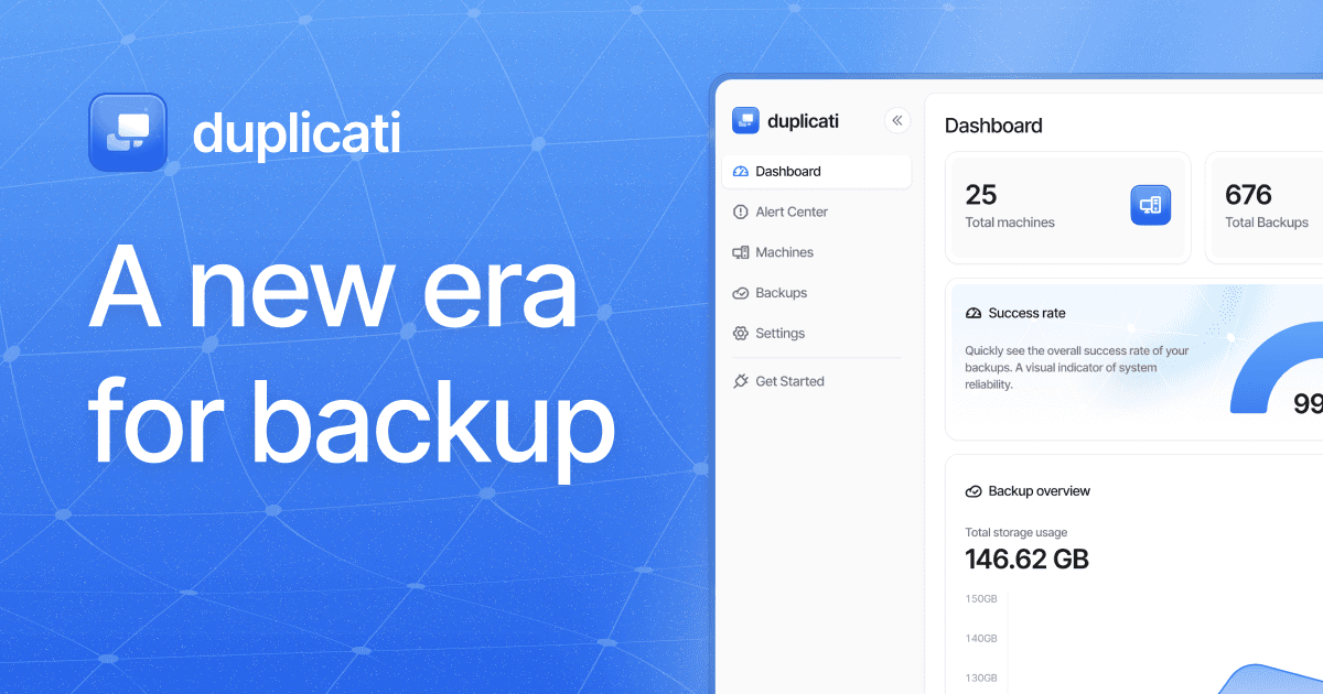 Duplicati screenshot