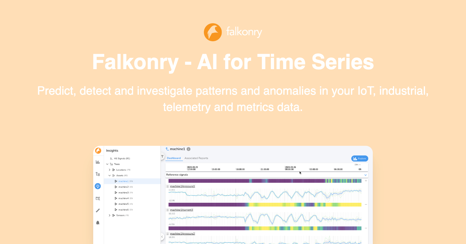 Falkonry screenshot