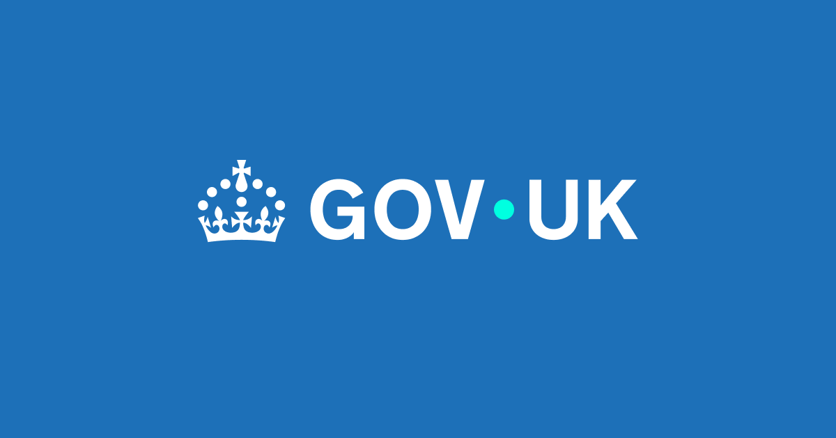 Gov.uk screenshot