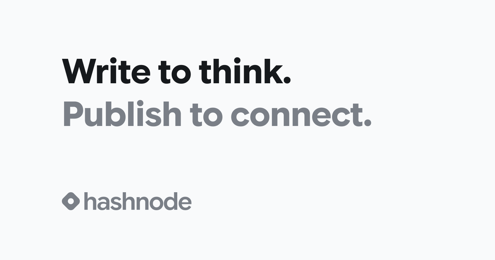 Hashnode screenshot