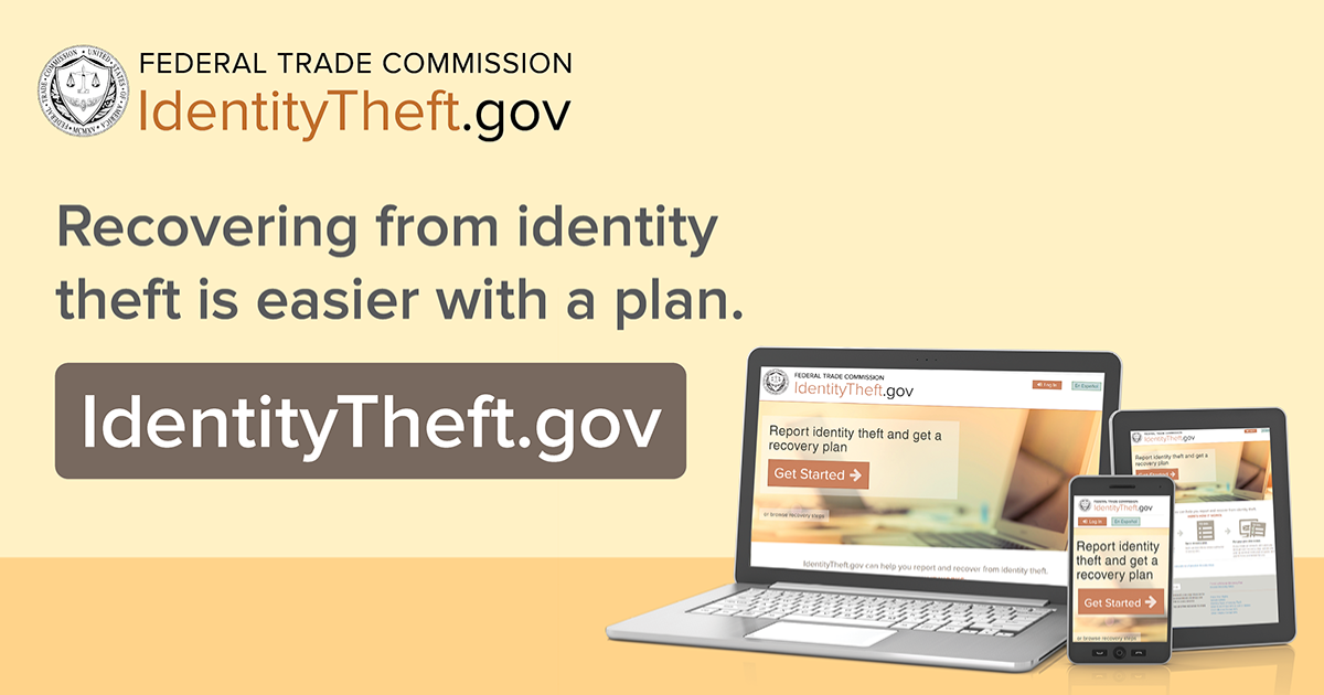 IdentityTheft.gov screenshot