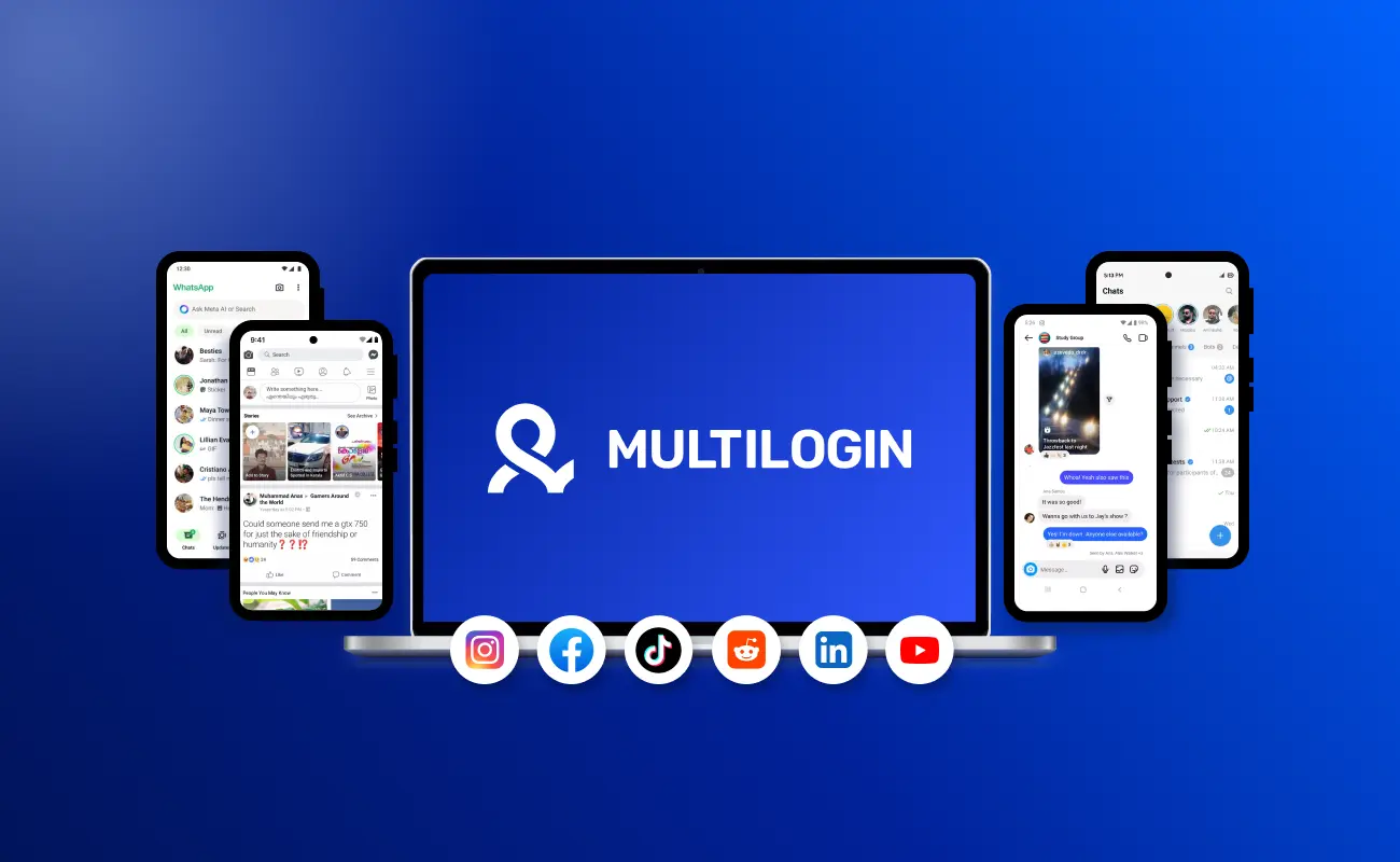 Multilogin screenshot