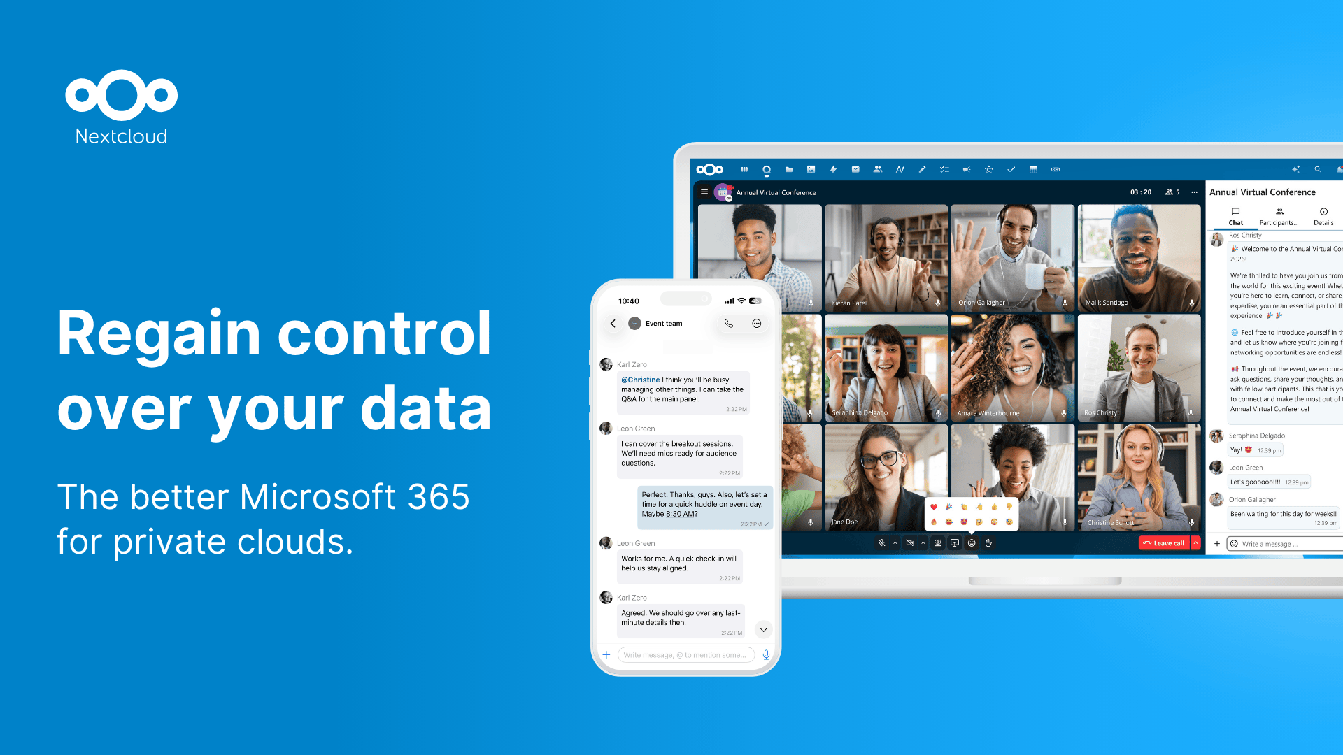 Nextcloud screenshot