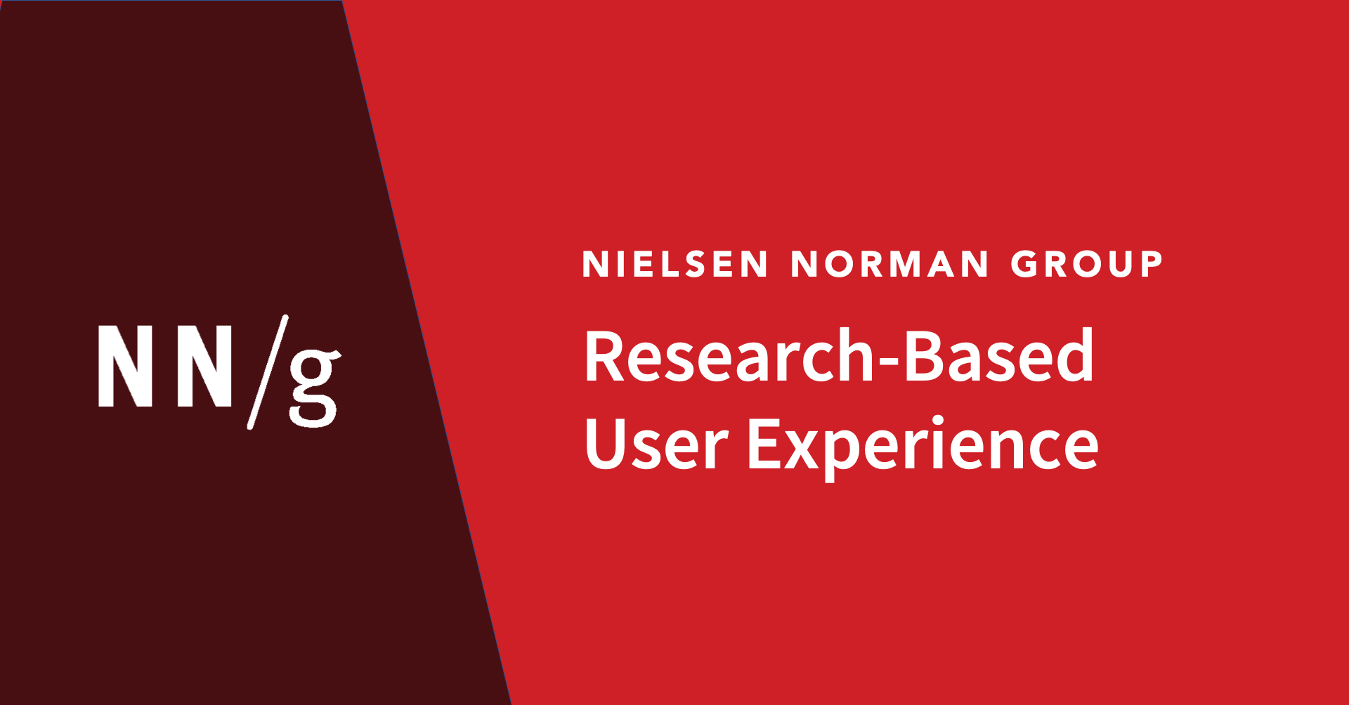 Nielsen Norman Group screenshot