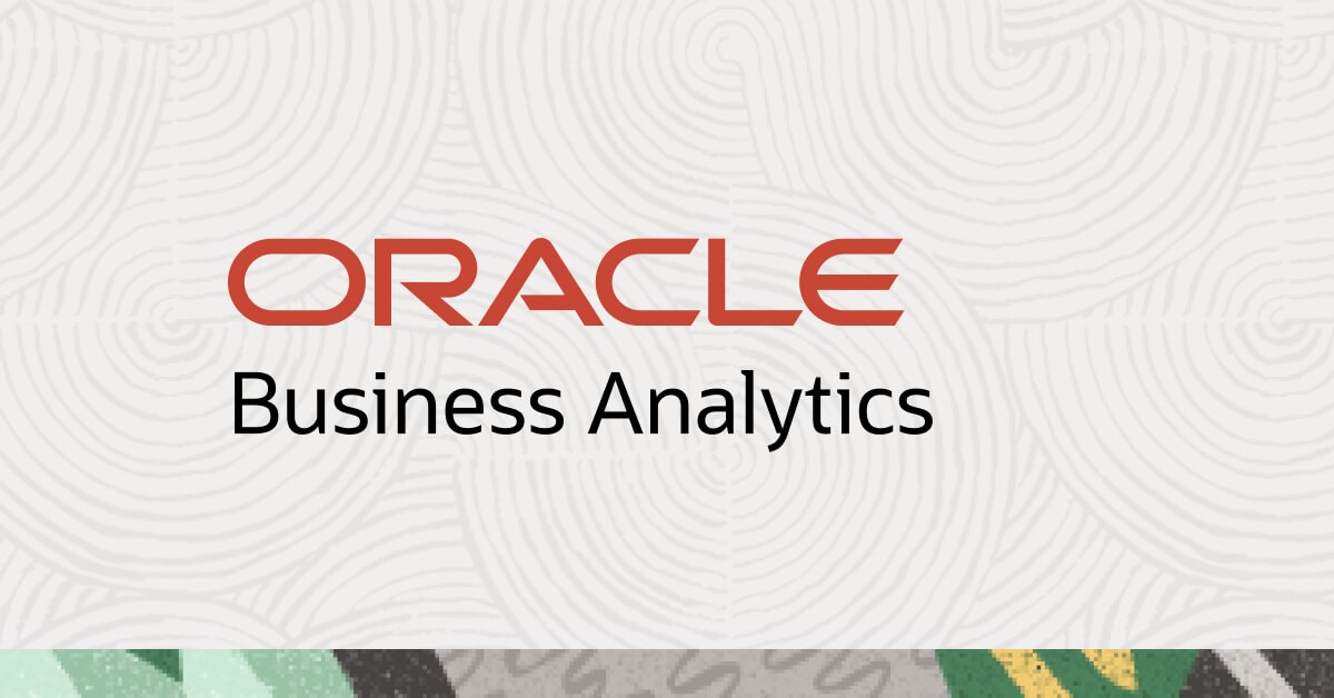 Oracle Analytics Cloud screenshot