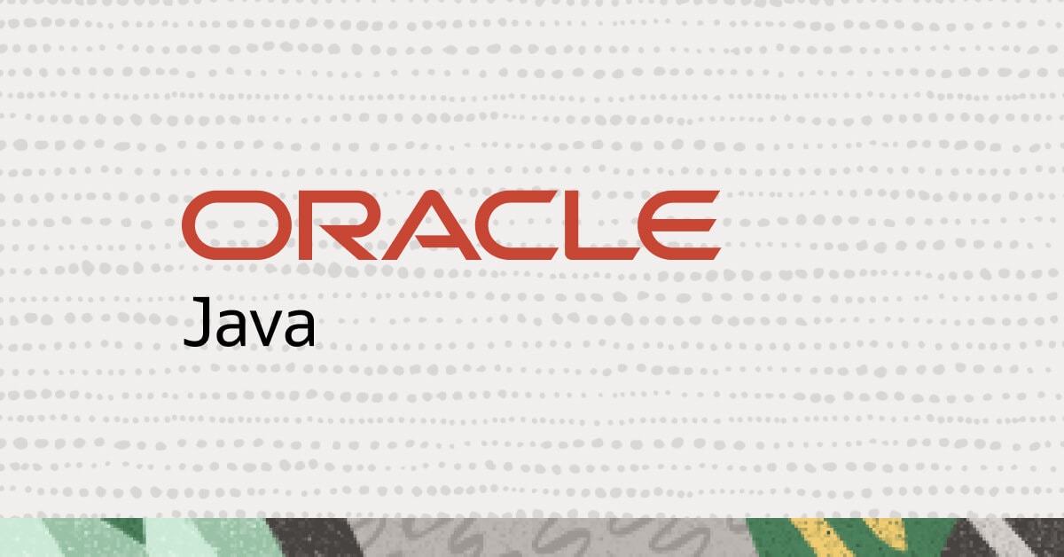 Oracle Java screenshot
