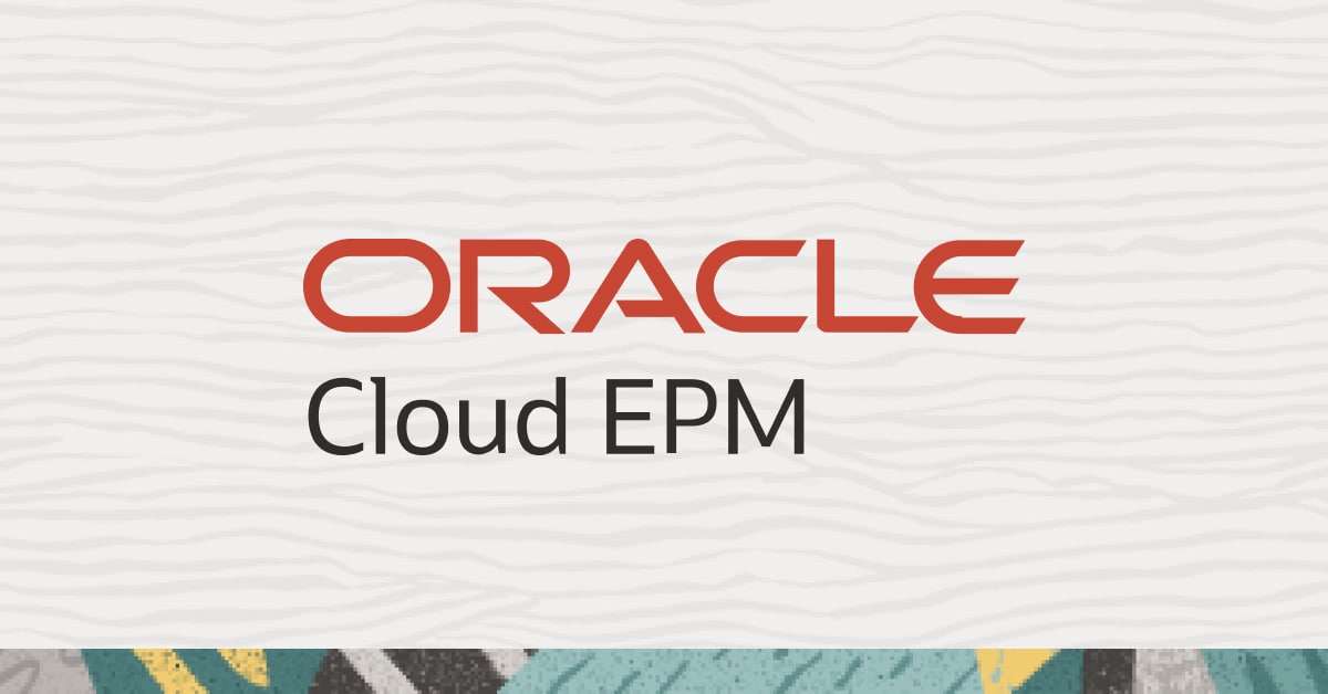 Oracle Hyperion screenshot
