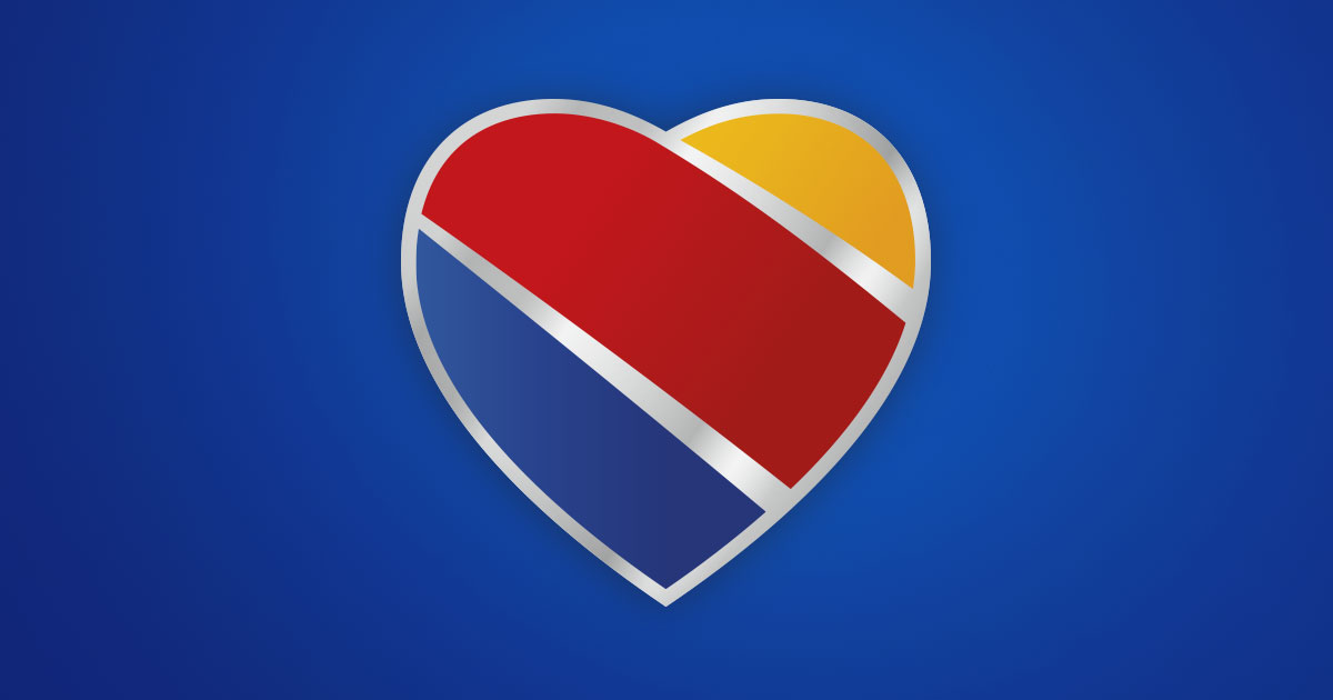 Southwest Airlines screenshot
