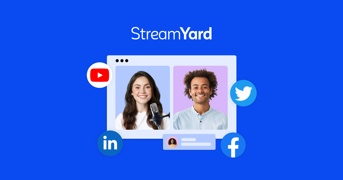 StreamYard screenshot