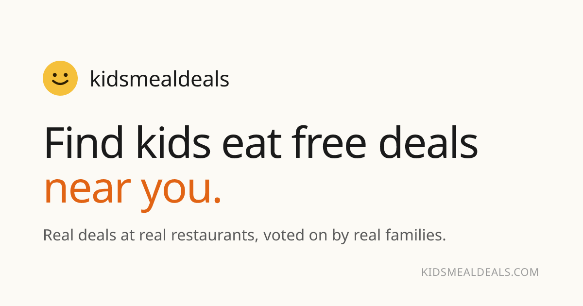 Kids Eat Free screenshot